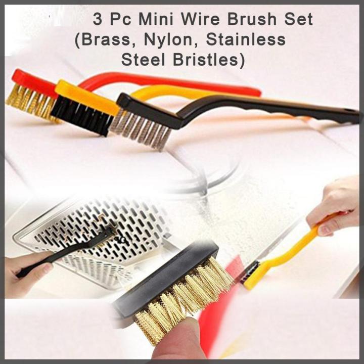 3Pcs Set Gas Stove Cleaning Brush