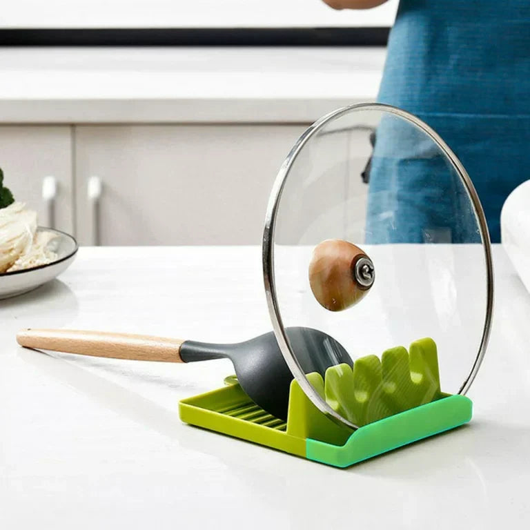 Holder For Kitchen Utensils & Pot Lids