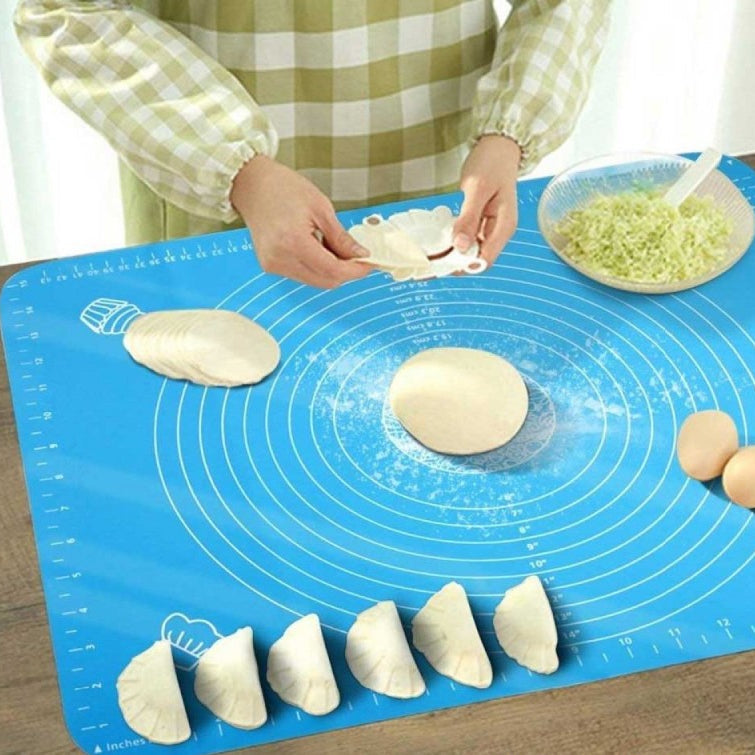 Multi Use Silicone Baking Mat For Cake Dough Rolling Pad