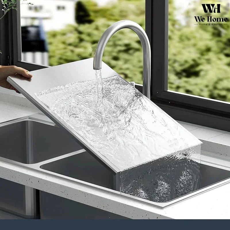 Stainless Steel Cutting Board, Hygienic & Easy to Clean